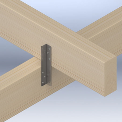 Joint universel Gb 200 30x30x2,0 galvanisé | 50 pièces - gb079350050