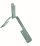 Support cavalier Gb b=32 40x1,5 galvanisé | 50 pièces - 079280050