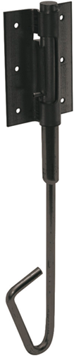 Loquet arrière Gb 600mm avec plaque époxy étiquette noire | 1 pièce - 17274306