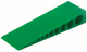 Cale de réglage Gb 150x45x25 vert | 25 pièces - 17234004