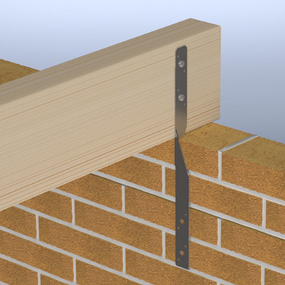 Ancrage anti-tempête Gb 750x30x2,0 galvanisé | 25 pièces - 079470025