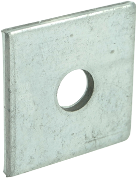 Gâche carrée Gb m10 (50x4) sendzimir galvanisée | 100 pièces - gb84422