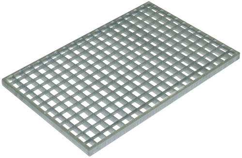 Grille de pied Gb 400x600 galvanisée à chaud | 1 pièce - 855100001