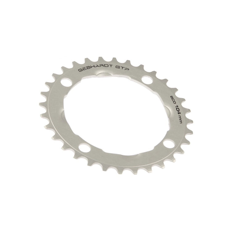 Gebhardt Chaîne Feuille Uni Grey 36t 4G Shimano 104 mm
