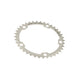 Gebhardt Chaînage supérieur 42T 5 Trou 9sp argent
