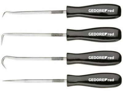 GEDORE RED HAK Set Ont Mount de sonnerie 135 mm 4 pièces noir