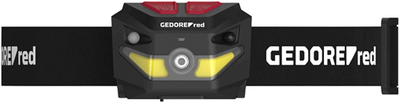 Lampe frontale LED Gedore | abdos | 4 modes d'éclairage | 50-260 lumens - r95500058