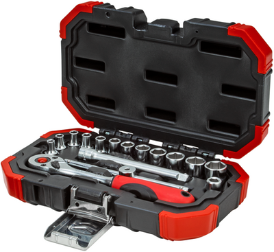 Gedore r49003016 jeu de clés à douille | 1 4 | sw | 4-13 mm | 16 pièces - 3300050