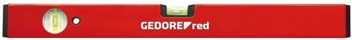 Gedore r94100075 | niveau à bulle en aluminium | 2 libellules | 600 mm 3301436