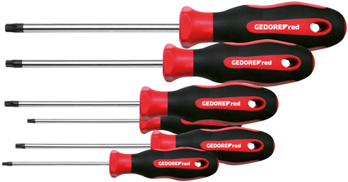 GEDORE ROUGE RED Set Torx 6 pièces