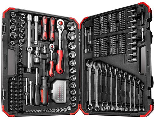 Gedore rouge | r46003232 | jeu de clés à douilles mixtes | 1 4" + 1 2 | 232 pièces - 3300185
