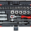 Gedore rouge | r59003026 | jeu de clés à douille | 3 8" | 6-24 mm | 26 pièces - r59003026