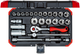 Gedore rouge | r59003026 | jeu de clés à douille | 3 8" | 6-24 mm | 26 pièces - r59003026
