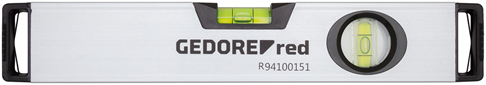 Gedore rouge | r94100151 | niveau à bulle | 2 libellules | 300mm-r94100151