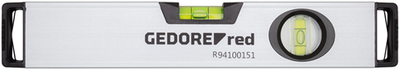 Gedore rouge | r94100151 | niveau à bulle | 2 libellules | 300mm-r94100151