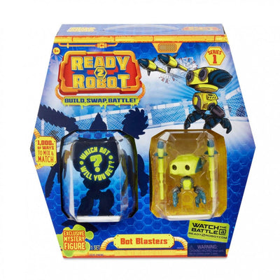 Ready 2 robot jaune, les blasters en os font votre propre robot