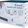 Switch réseau Gembird 5 ports 10 100 1000mbps - 9510309