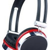 Casque stéréo Gembird noir rouge
