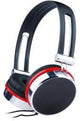 Casque stéréo Gembird noir rouge