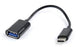 Câble adaptateur Gembird USB 2.0 0,2 m - USB-C mâle vers USB femelle