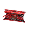 Coffret cadeau Noël rouge 18x9cm 4 pièces