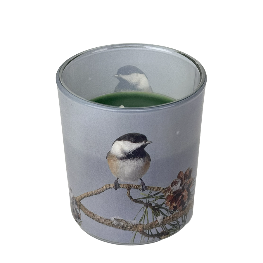 Oiseau en verre parfumé 80 72mm