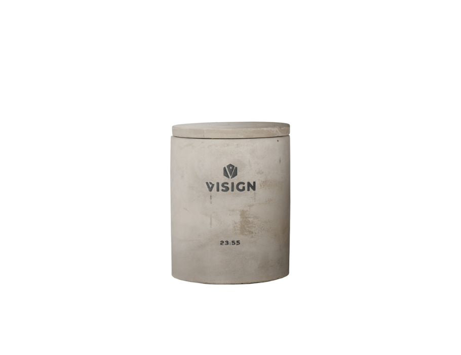 Visign Nature parfumée en béton de bougie - il est de cinq à douze