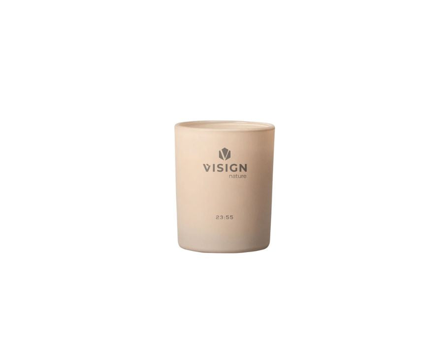 Visign Nature parfumé en verre à bougies Il est de cinq à douze
