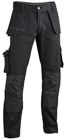 Gevavi workwear - pantalon multi-poches gw05 noir | taille 46 - gw0500460