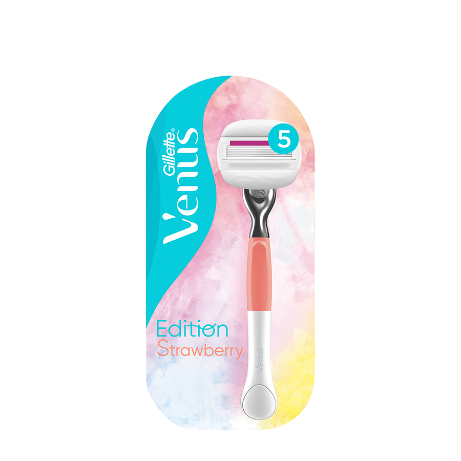 Système de rasage Imp Gillette Venus V Edition Comfortglide Fraise