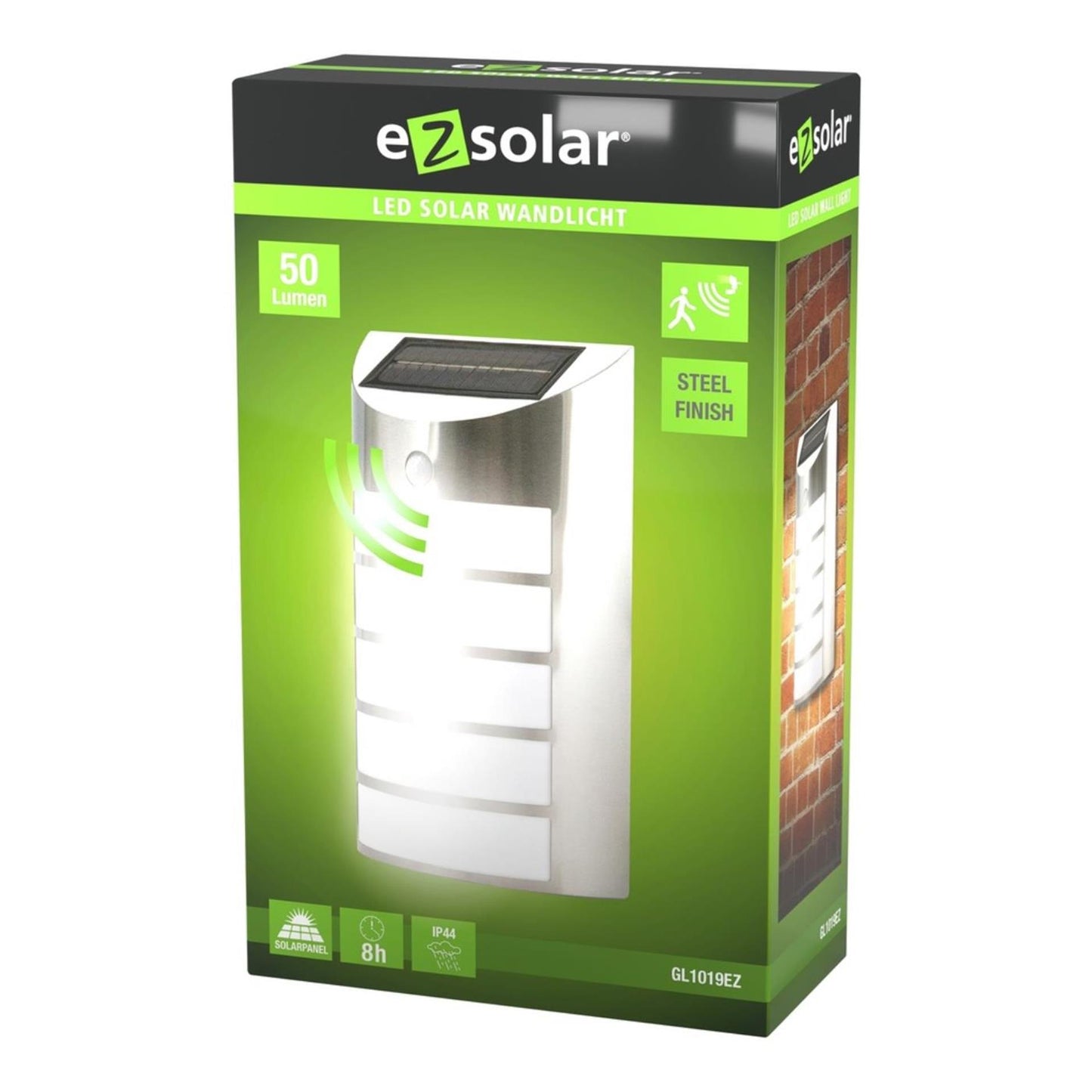 Applique solaire LED Ezolar avec 5 LED et capteur