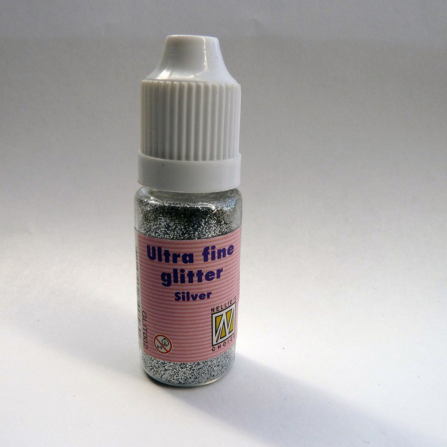 Le choix de Nellie • paillettes ultra fines (bouteille) argent