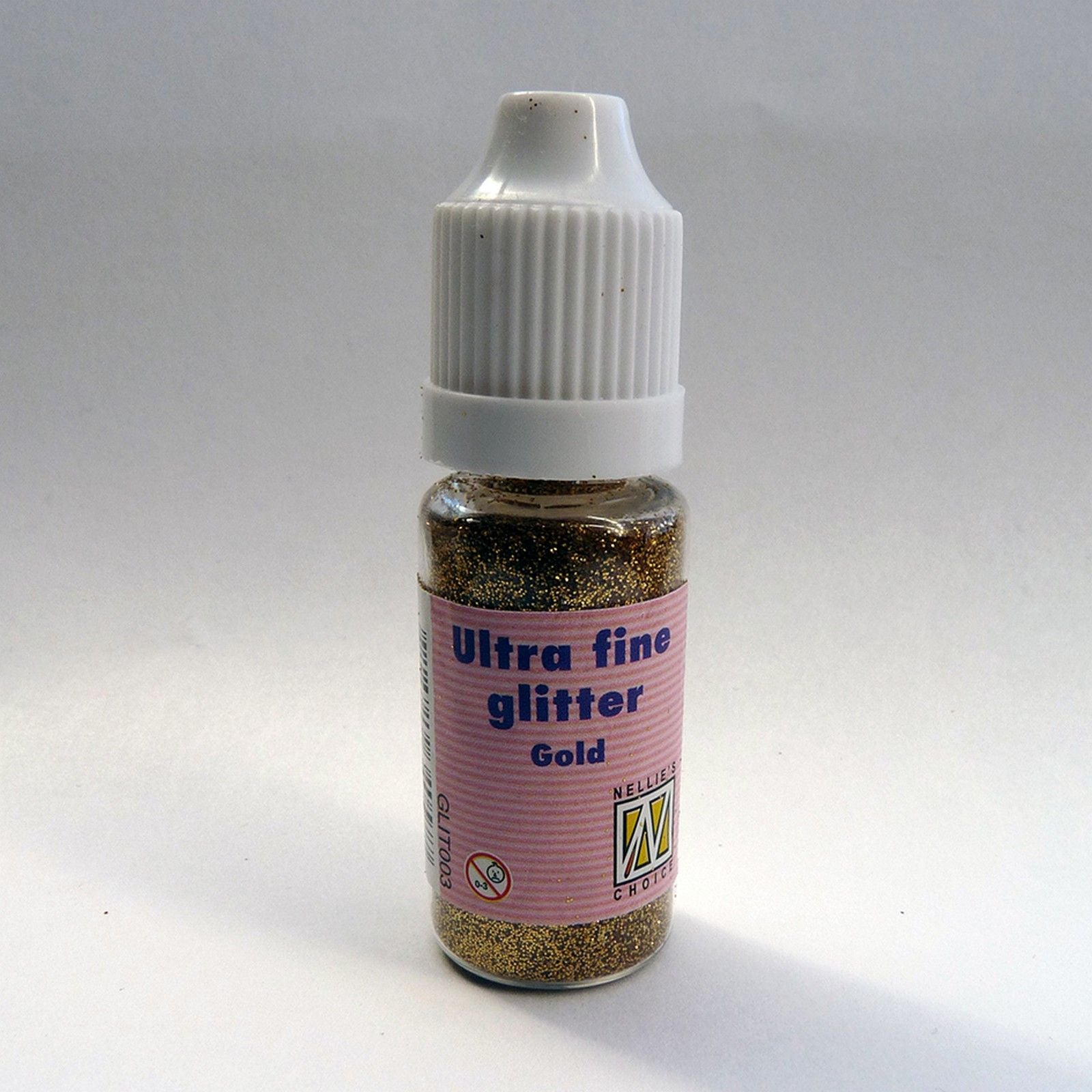 Le choix de Nellie • paillettes ultra fines (bouteille) dorées
