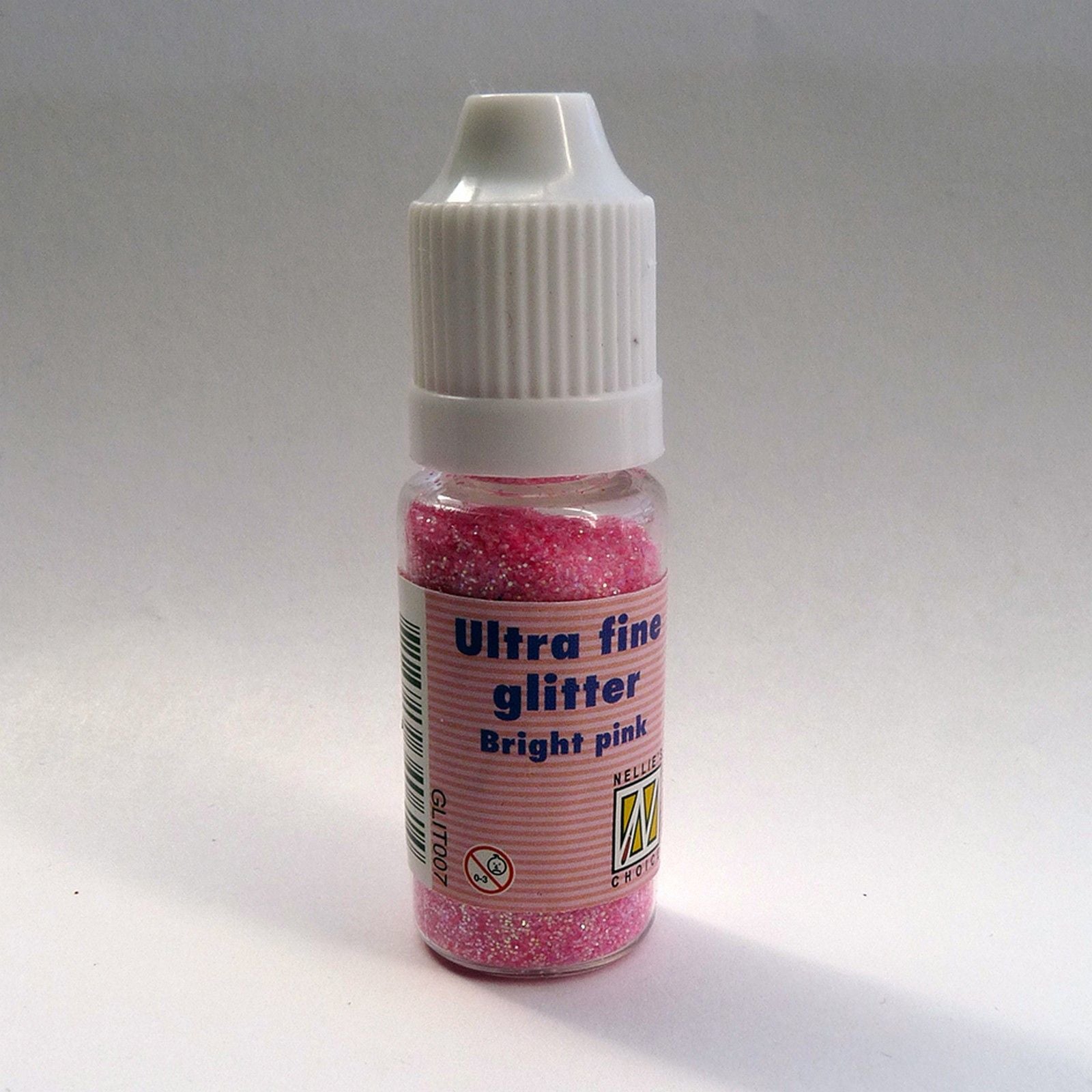 Le choix de Nellie • paillettes ultra fines (flacon) rose vif