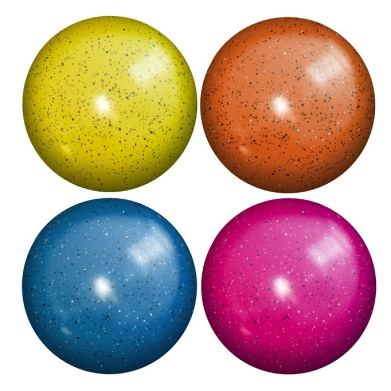 Différentes marques de boule à paillettes (13 cm 4 ass.)