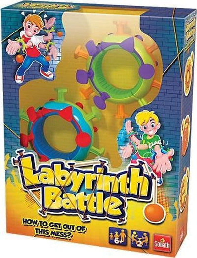 Goliath Labyrinth Battle Game, vous obtenez d'abord votre bande de bataille