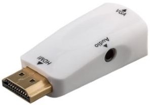 Goobay Adaptateur HDMI vers VGA + sortie audio 3,5 mm - 9580142