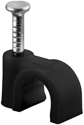 Goobay serre-câble 6mm rond boîte noire (100) - 4113231