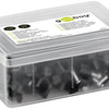 Goobay serre-câble 8mm rond boîte noire (100) - 4113233