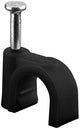 Goobay serre-câble 8mm rond boîte noire (100) - 4113233