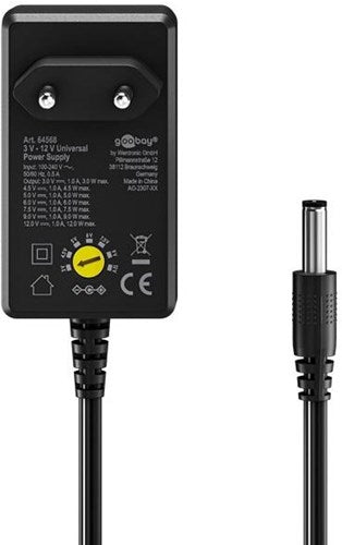 Alimentation Abi goobay 1000ma 12w stylisée - 7795512