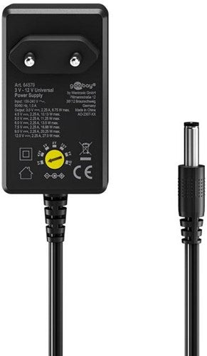 Alimentation Abi goobay 2250ma 27w stylisée - 7795516