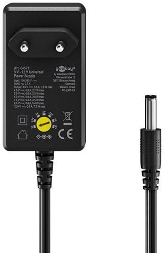 Alimentation Abi goobay 600ma 7.2w stylisée - 7795510