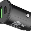 Goobay Chargeur voiture USB USB-C et USB-A 12V-24V 3A noir - 9540129