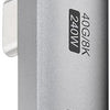 Adaptateur Goobay USB-C | mâle femelle | verticale | tourné | Adaptateur 90 degrés - 9550435