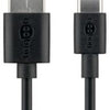 Goobay Câble de chargement USB-C 3m noir - 9550320