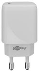 Chargeur rapide Goobay USB-C | 20w | blanc | livraison de puissance - 9550190