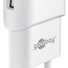 Goobay Chargeur USB coudé 1a blanc - 9550110