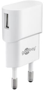 Goobay Chargeur USB coudé 1a blanc - 9550110