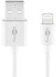 Goobay Câble de chargement Lightning USB 1m blanc - 9550380